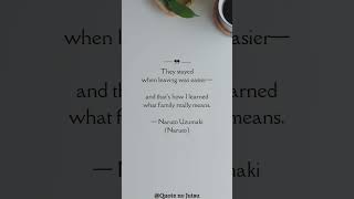 Naruto’s Most Human Quote 🍂 | Real Meaning of Family