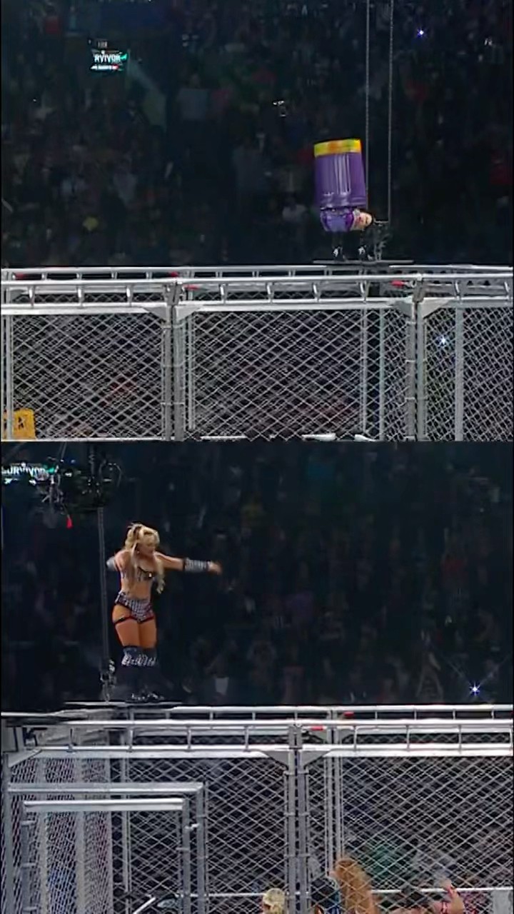 Still thinking about this moment from #SurvivorSeries #WarGames ?‍?