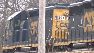 New CSX Logo on SD40 2 Train