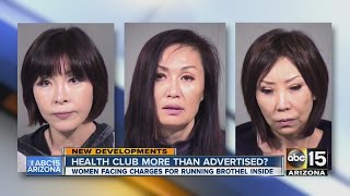 Health club workers arrested in prostitution ring