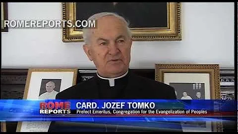 Card. Tomko: Understanding for Pope, age takes its toll on body