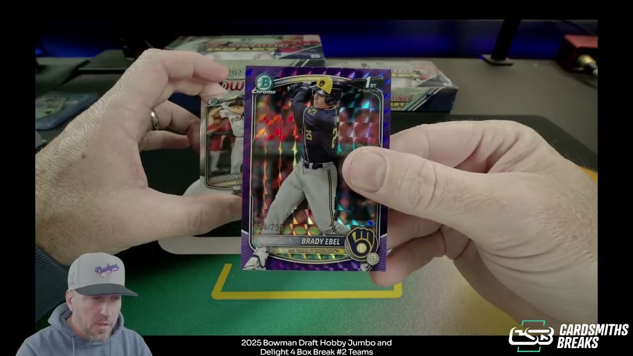 2025 Bowman Draft Hobby Jumbo and Delight 4 Box Break #2