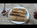 Omelette Paratha roll. @TimeAm-pm