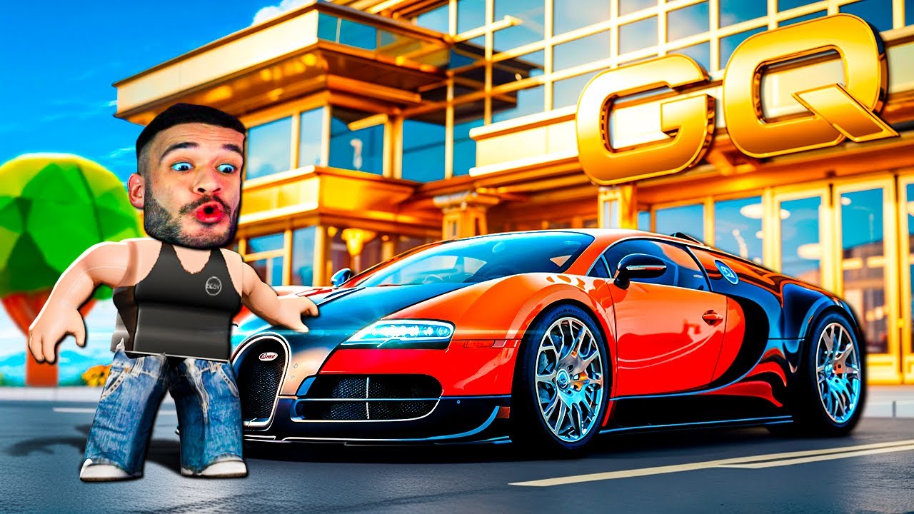 Roblox Rocar COMPREI uma RARÍSSIMA BUGATTI no ROBLOX (Hiper Carro) - YouTube