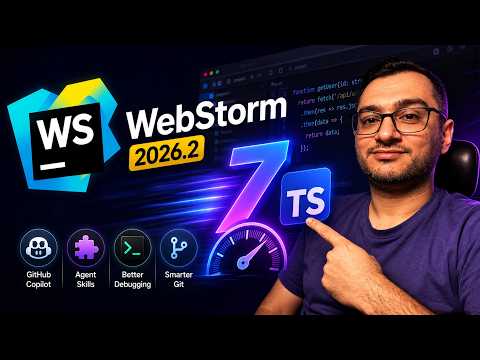 WebStorm 2026.2; TypeScript 7 Up to 4x Faster + Built-in Copilot