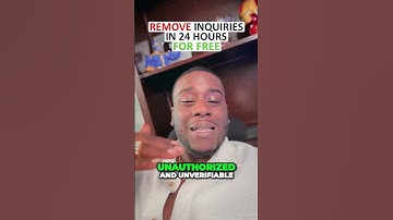 How to Remove Hard Inquiries From Your Credit Report!