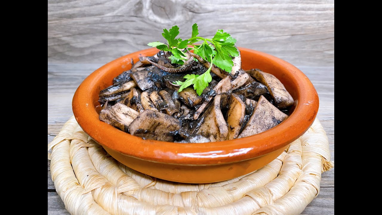 Calamares en su tinta con Monsieur Cuisine