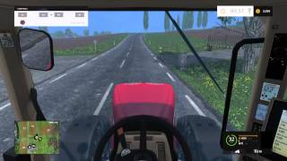 Farming Simulator 15 ps4 driving the Case IH screenshot 3