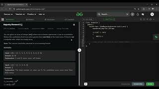 Majority Element II   GFG POTD (26 JULY 2025)