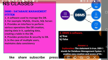 Day 1 - PART 1- Introduction of data base management discuss in detail (FPR ALL COMPUTER SCIENCE )