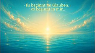 Es Beginnt im Glauben (Yin Ver.) – Self-Trust & Inner Transformation Lyrics Video | Becoming Enough