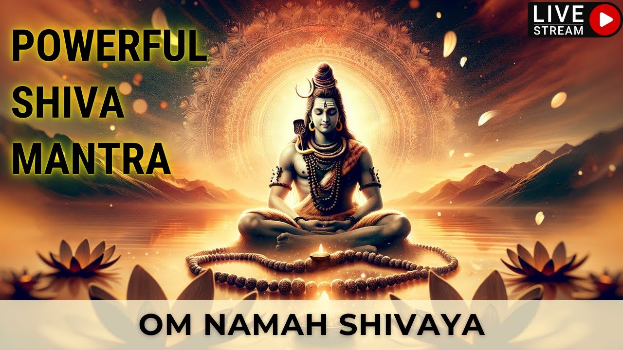 🔴 LIVE 🔴 Monday Special | Om Namah Shivaya | Shiva Maha Mantra for Peace and Positivity