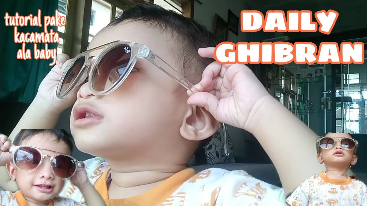 Tutorial Pakai Kacamata Ala Bayby 