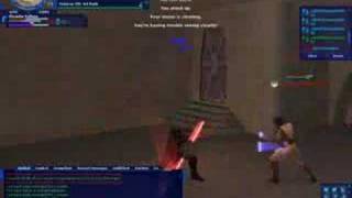 Video thumbnail of "SWG Jedi Duel preCU"