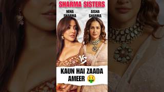 Neha Sharma 😍 Ya Aisha Sharma 🥰 || Kaun Hai ZAADA Ameer 🤑 || #shorts Net Worth
