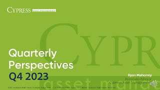 Quarterly Perspectives, Q4 2023