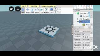 How to make spawnpoint invisible in Roblox studio and studio lite😄