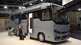 Luxus-Wohnmobile 2022: Vario Mobil 2022 Perfect 1000. Der Innenraum raubt dir den Atem + PKW Garage.