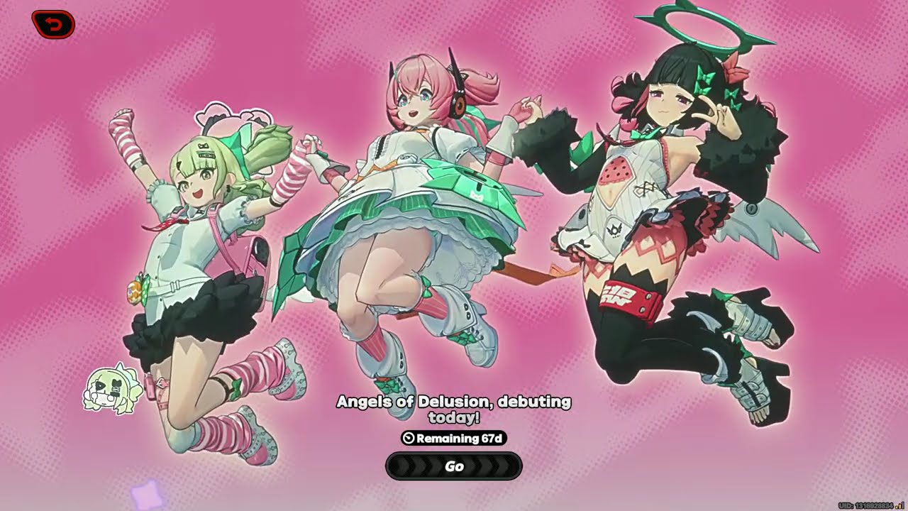 Angels of Delusion, debuting today! (v2.6 login intro for 1hr