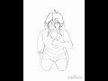 I was in a mood. i hope you enjoy #oc #art #drawing