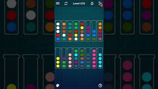Ball Sort Puzzle Level 676