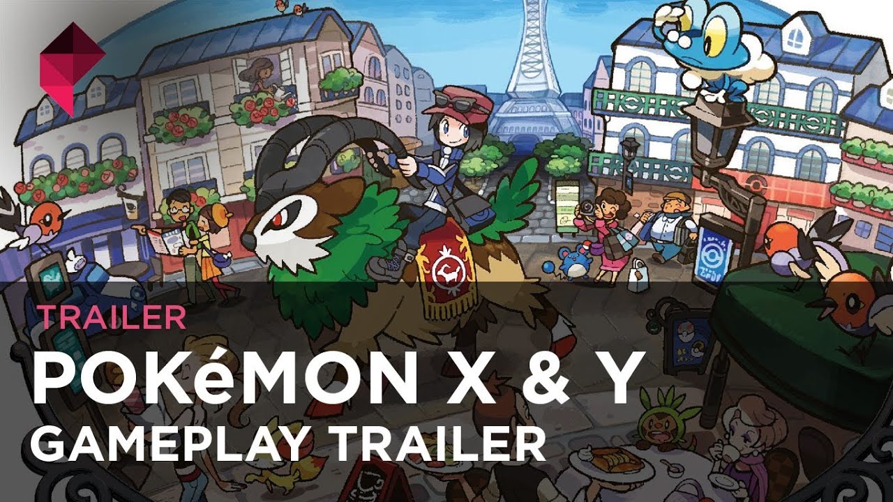 Pokemon X and Y - Gameplay Trailer 