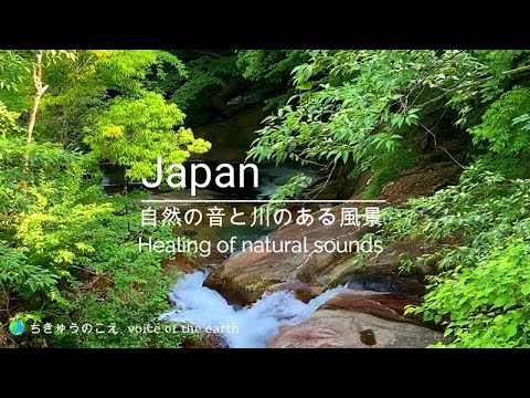 九州の自然 涼を感じる癒しの風景 渓谷に響く流水音 自然音の癒し Natural Healing Sound Riversound Feels Cool Japan Youtube