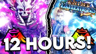 I played 12 HOURS of UPDATE 3.5 In Anime Expeditions!