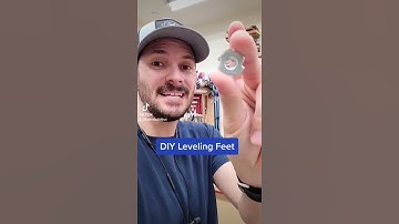 CHEAP & EASY DIY Leveling Feet #shorts
