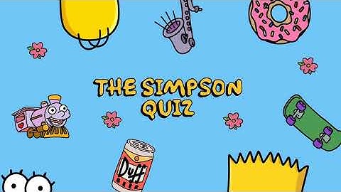 The Ultimate Simpsons Quiz