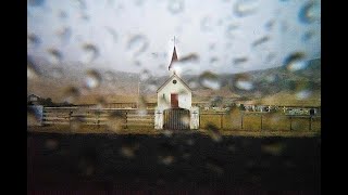 Melodic Raindrops: Serene Drizzle with Distant Church Bells