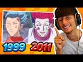 Les personnages de hunter x hunter entre 1999 et 2011  hisoka gon kirua kurapika