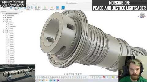 Peace and Justice - Jedi Fallen Order Lightsaber 3D model Build - Part 3