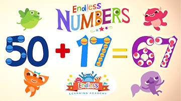 Endless Numbers 67 | Learn Number Sixty-seven | Fun Learning for Kids