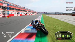 Luca Marini crash save - MotoGP 21