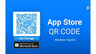 How to Create an App Store QR Code on Windows | QR Code Template
