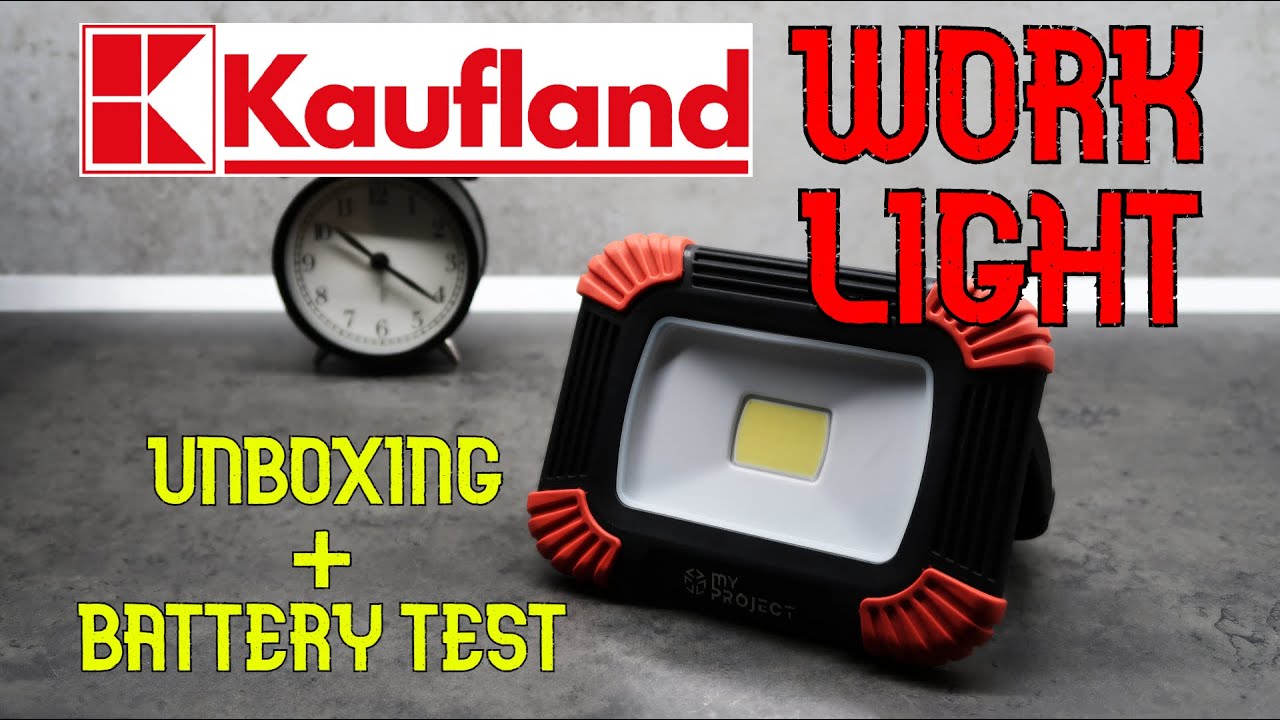 Kaufland - My Project - LED WORK LIGHT [2021] - YouTube