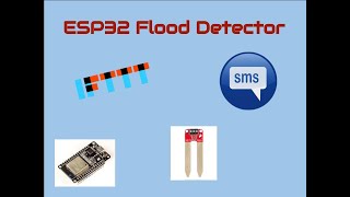 ESP32 based Flood detector with SMS Capability.