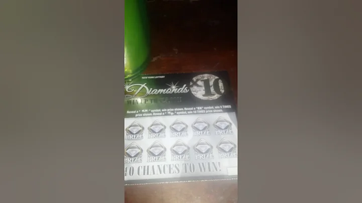 New York lottery diamond's x10