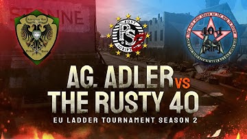 Armeegruppe Adler VS The Rusty 40 - EU Tournament Season 2 - Round 4 Match 2 - Post Scriptum