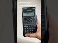 How to calculate percentage on scientific calculator #scintific #calculator