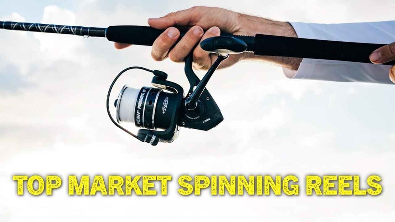 10 NEXT-LEVEL Angling with TOP MARKET Spinning Reels 