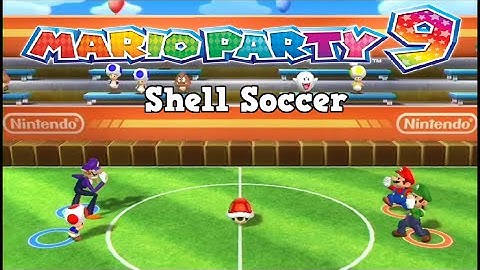 Mario Party 9 - Shell Soccer (2 vs 2)