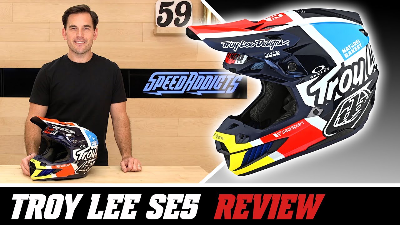 Troy Lee Designs SE5 Helmet Review at YouTube