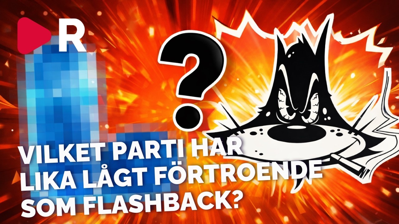 Chockmätningen: Flashback forum har lika lågt förtroende som detta ...