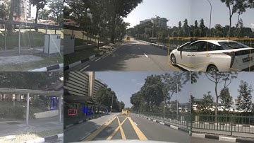 nuScenes dataset - scene 0791