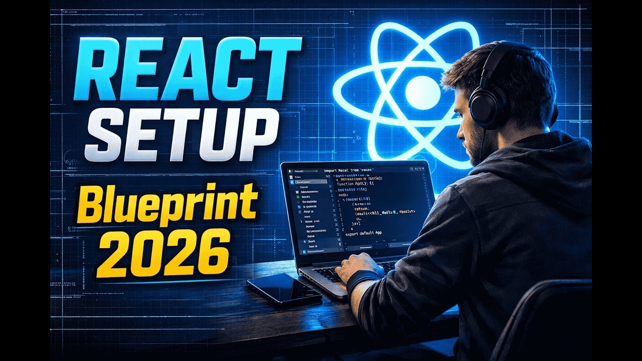 👉 React Project Setup Like a Pro 🔥 (2026 Beginner Guide) - YouTube