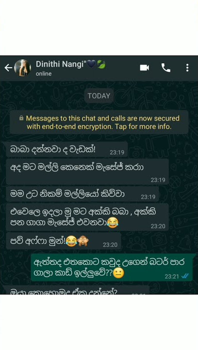 'සෙට් නෑ දිනිති ඔයා නම්!'😂❤| WhatsApp Chat Story | TXT Katha | Chat Katha #shorts