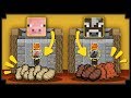 CARA MEMBUAT AUTO PIG & COW FARM - Minecraft Indonesia