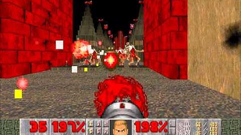 Doom 2 TOM19 map 1 UV with 99.8% in 9:06 (Boat of  revenants)